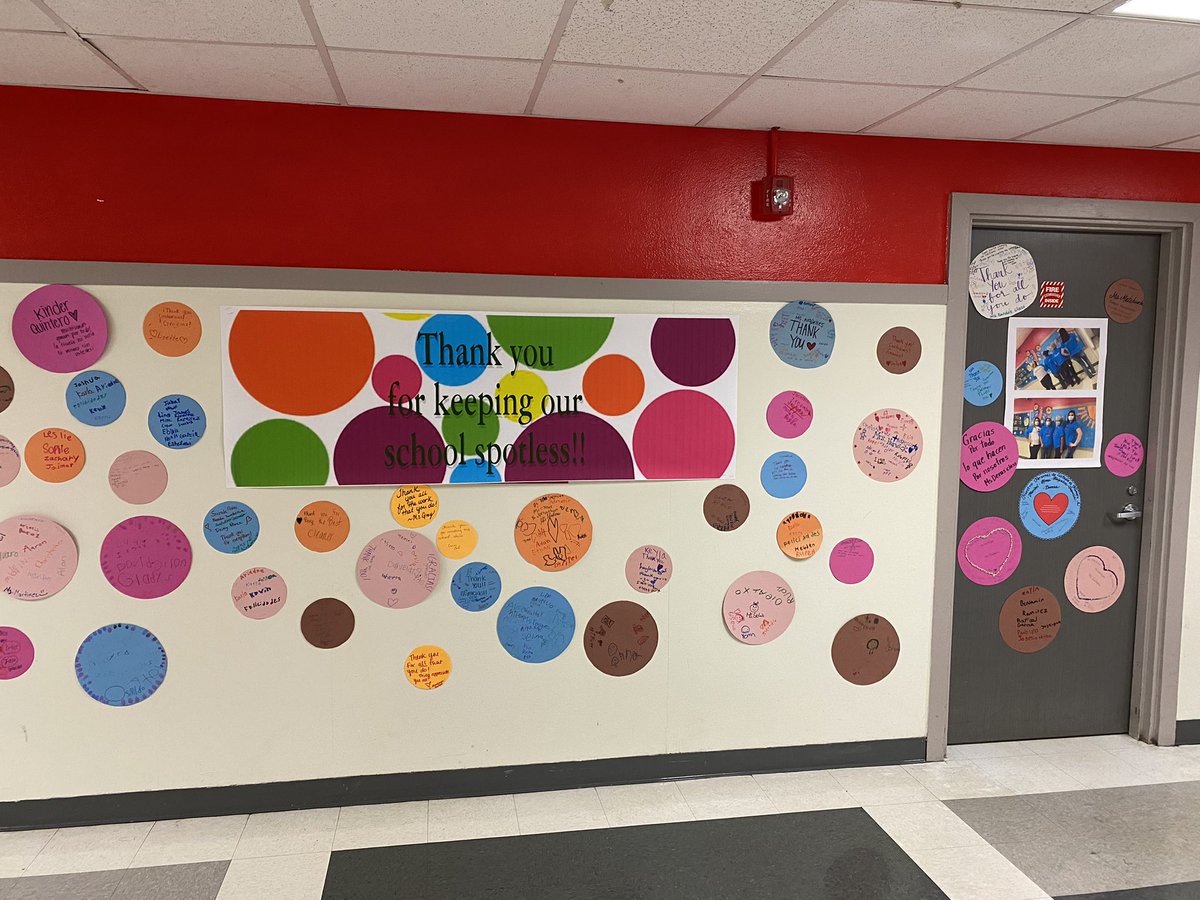 Our amazing custodial staff keeps our school spotless so that our students can feel safe &amp; secure! We are so lucky to have them ✨<a href="/PughRamsHISD/">Pugh Elementary</a>  <a href="/hisd_facilities/">HISD Facilities</a>