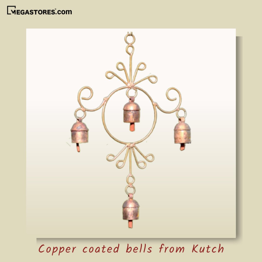 megastores_'s tweet photo. This festive season decorate your home with these elegantly handcrafted copper bells from Kutch.
✨Shop now: https://t.co/ql5SkreSGQ✨
#megastores #copperbell #handmade #handmadeinindia #indianhandicraft #festivedecor https://t.co/VGAX7d2gCG