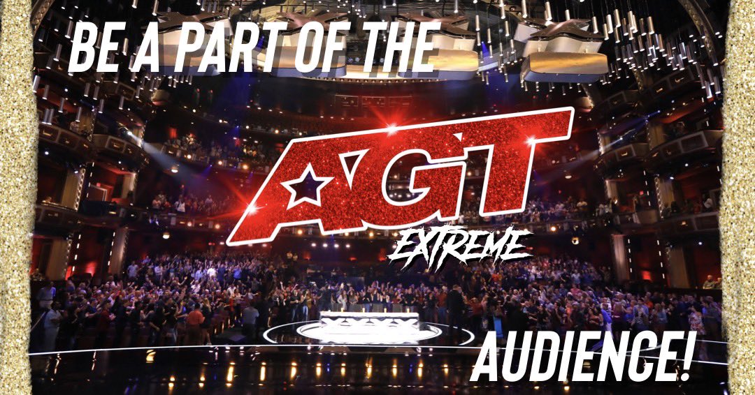 Are you in the Atlanta area?💥 #AGTExtreme is currently filming and you can be part of all the <a href="/AGT/">America’s Got Talent</a> fun! 🤩 Come join us! For your free tickets 🎟 Go to <a href="/OnCamAudiences/">On Camera Audiences</a> for more info! 💥
