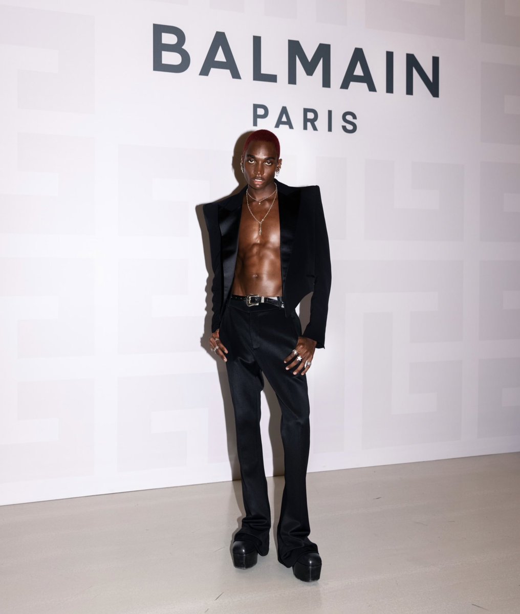 rickeythompson's tweet image. 🖤BALMAIN BABY🖤