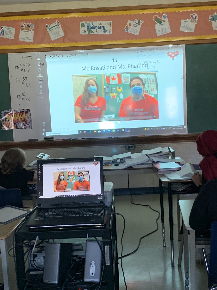 7M watching our “live” streamed assembly regarding Open Mindedness. <a href="/GlenwoodGriffin/">Glenwood Griffins</a>  <a href="/mr_dinham/">Mr. Dinham</a> <a href="/MsAwender/">Ms Awender</a>  #IB #openminded
