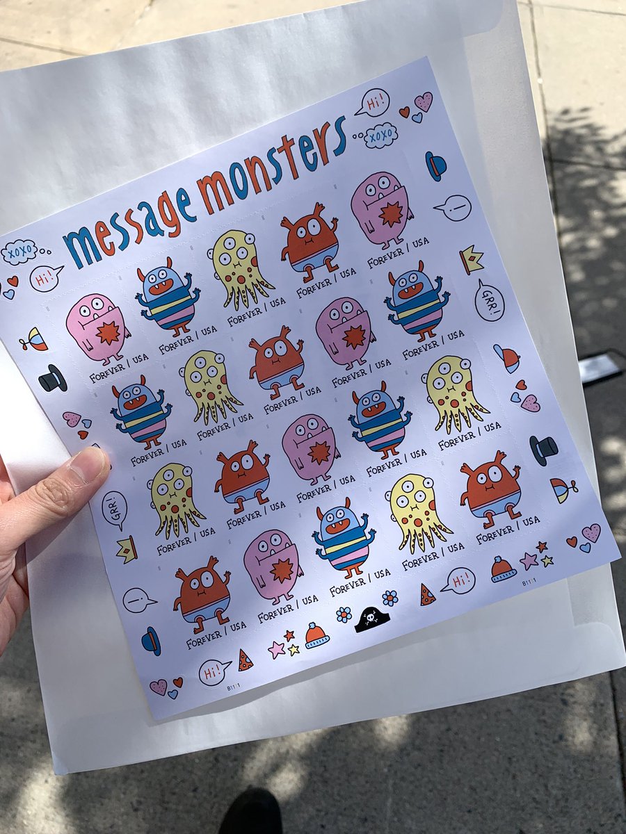 New <a href="/USPS/">U.S. Postal Service</a> stamps acquired! Ready to send my first letter to my pre-scientist pen pal! <a href="/LettersPreSci/">Letters to a Pre-Scientist</a>