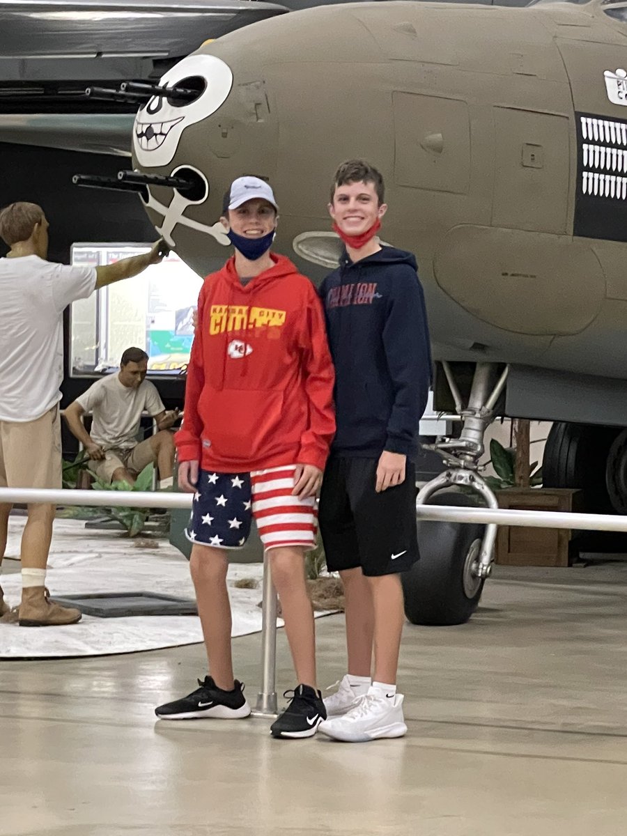 Marquette High School at the Air Force Museum in Dayton, OH