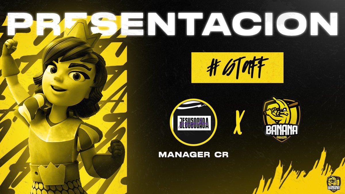 #presentacion | #ClashRoyale🔰

Queremos dar la bienvenida a otra pieza del puzzle.

Tenemos por aquí a un nuevo manager de clash royale que trabajará junto a <a href="/Merlo_CR/">Merlo🇦🇹</a> .El es:

🧑🏽‍💻 <a href="/YoSoy8aDeCr/">𝑱𝒆𝒔𝒖́𝒔 𝑶𝒄𝒉𝒐𝒂</a> 

Bienvenido y a por todas❣️

#GoBanana🍌