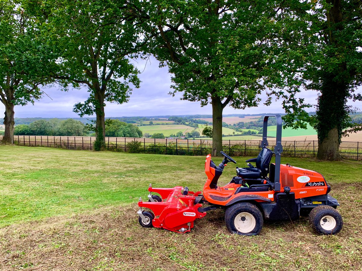 Having a ‘Flail of a Time’
Seasonal attention to one of our wildflower displays.