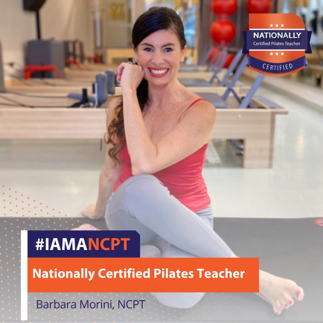 National Pilates Certification Program (@nationalpcp) on Twitter photo Barbara Morinin, NCPT
Montclair, N.J. Essex County
<a href="/morinibarbara/">barbara morini</a>
#nationallycertifiedpilatesteacher
#pilatesteacher
#pilatesinstructor
#pilatesprofessional
#pilatescertified Barbara Morinin, NCPT
Montclair, N.J. Essex County
<a href="/morinibarbara/">barbara morini</a>
#nationallycertifiedpilatesteacher
#pilatesteacher
#pilatesinstructor
#pilatesprofessional
#pilatescertified