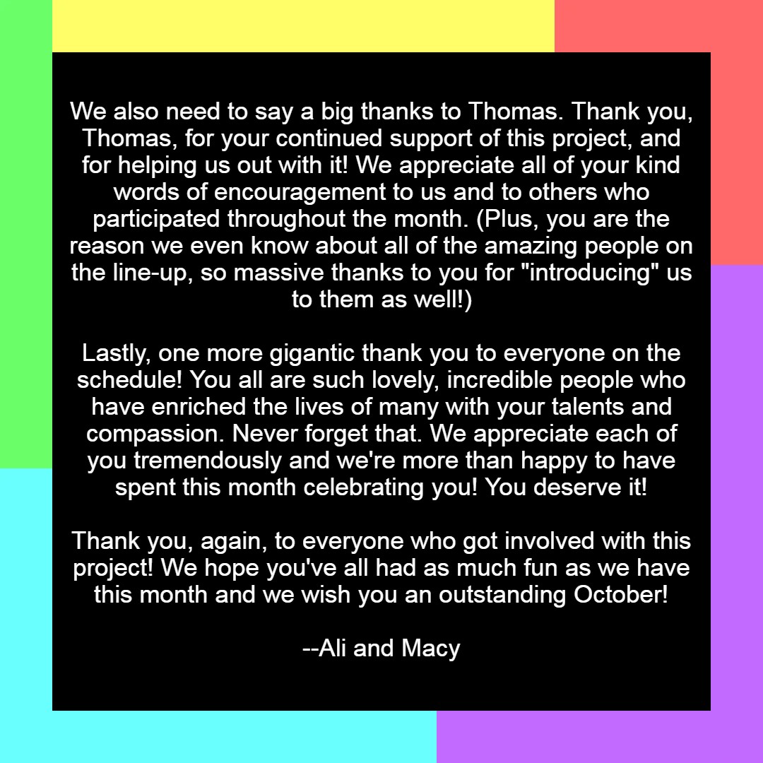 ThanksTSFriends's tweet image. Before #ThankYouTSFriends comes to a close, we have a few more "thank you's" to give!