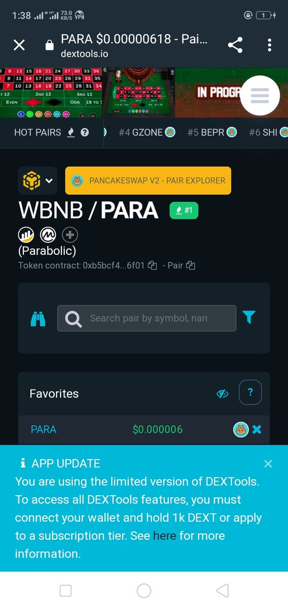 CrYpToReAl12's tweet photo. @CryptoGemApe @ParabolicToken @CoinMarketCap #Parabolic https://t.co/bGMNtuOYni