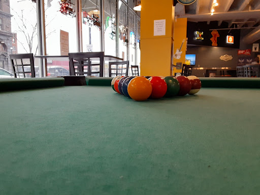 For the drinking team with a billiards problem, stop by for a game and drink. 🎱 We open at 5pm. 🍻