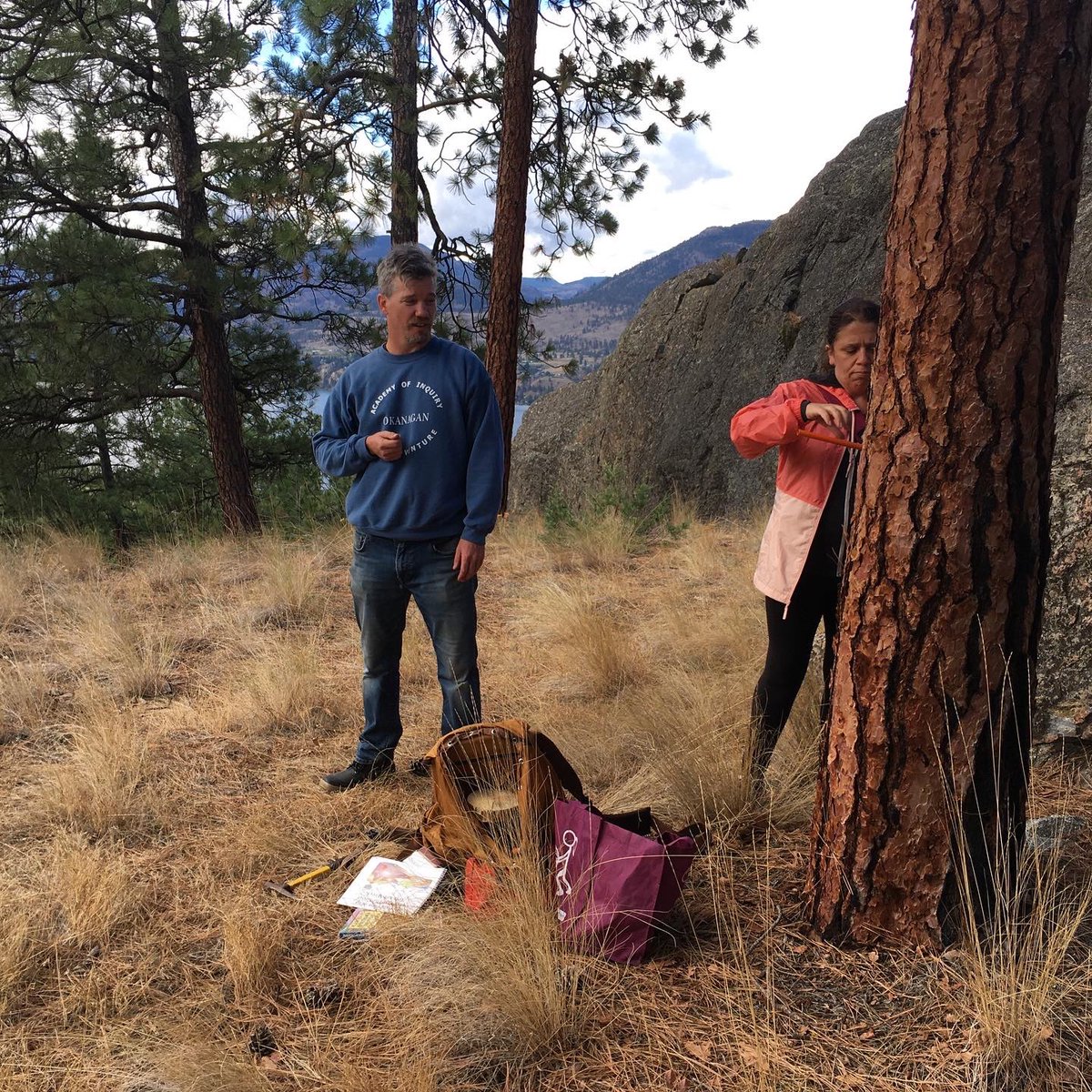 AIAO_SD22's tweet photo. Rob and Caitlin led a pro-d session on Outdoor Education through Story and Reflection. They shared how story and reflection are used at AIAO to connect students with nature and how story can come from the individual, a group, or nature itself. 🌱
@SD22Vernon @FultonSecondary https://t.co/5la4139Mjk