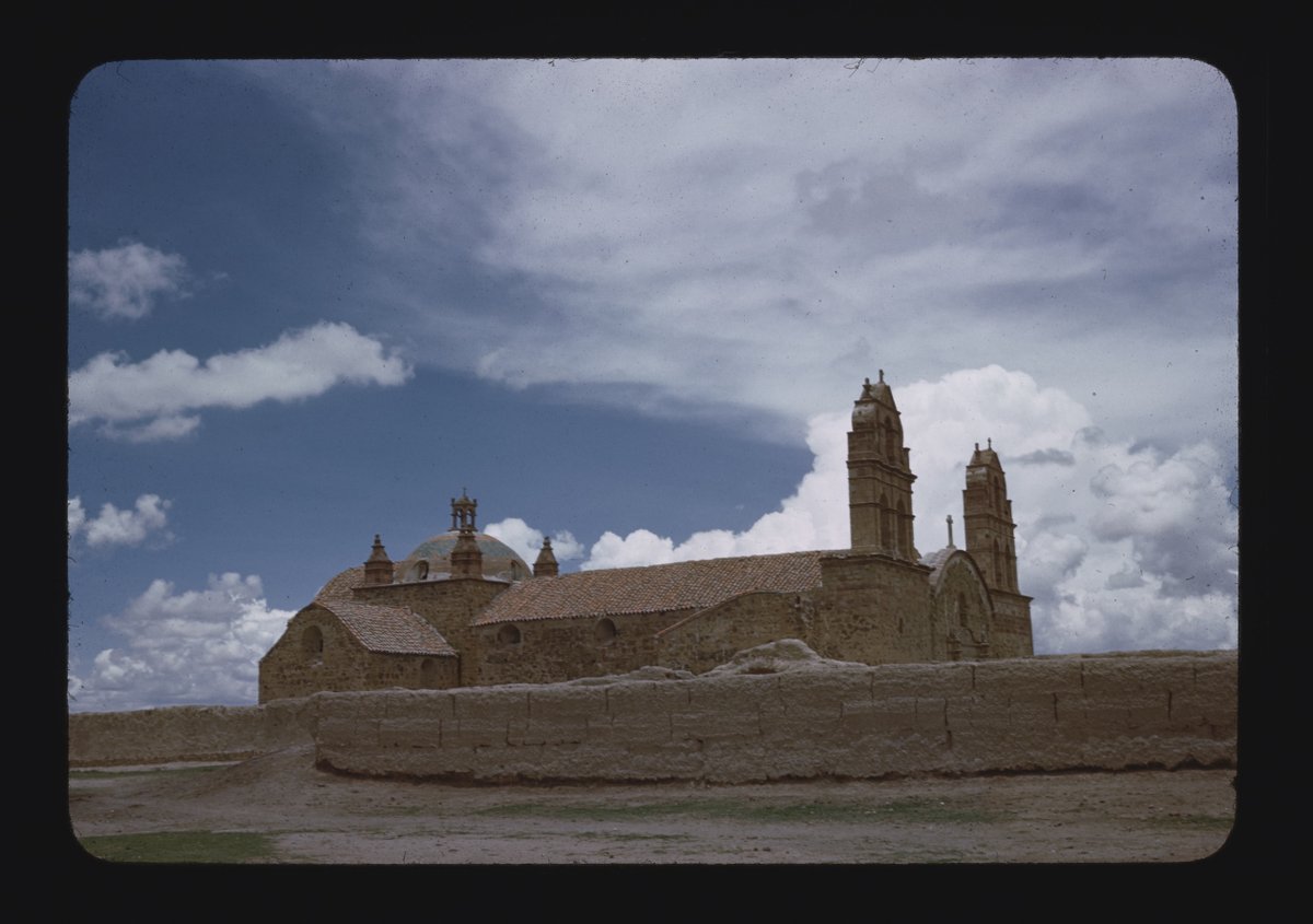 Laja Church, Bolivia
.
.

Taken in the mid 20th century By Florence Arquin
#FlorenceArquin #Photography @FAUArtsLetters #NEH #PresAccessFunded #architecture
#church #colonialarchitecture