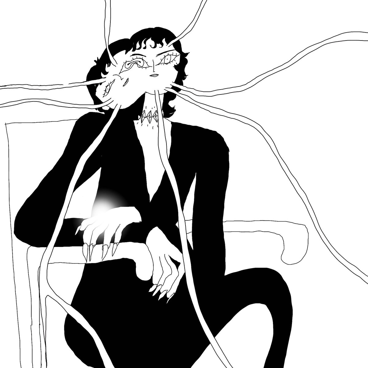 nurmur0's tweet photo. Day 1. I wish I look like that                                       #Inktober #mabsdrawlloweenclub https://t.co/A7eaknu0jB