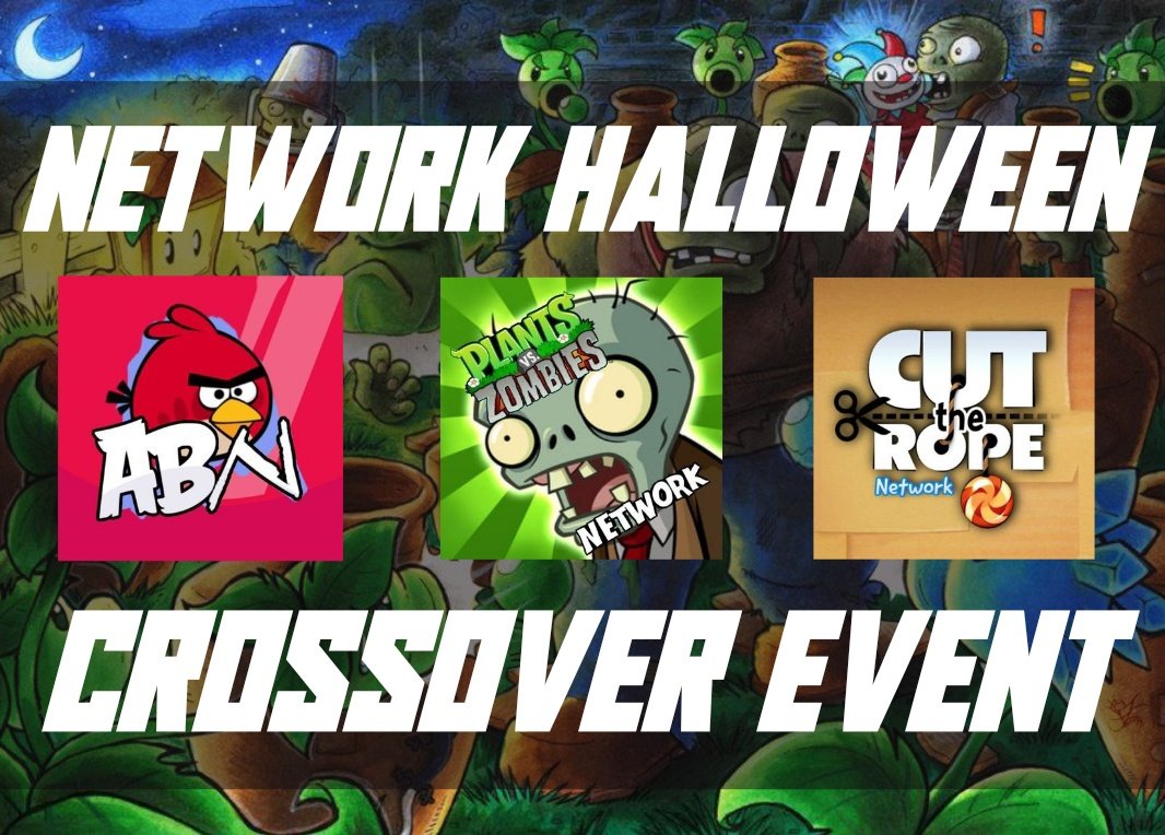 Network__Center's tweet image. Announcing the Network Halloween Crossover Event! This is an art contest where you draw the Zombies from PvZ together with characters from AB or CTR. Or other spooky things, just make sure it contains PvZ and AB/CTR. Submit by 27th October in DMs.