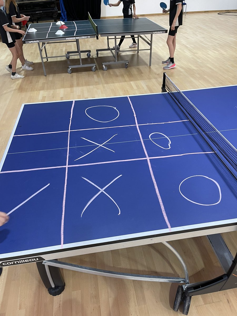 Table Tennis noughts and crosses is a game changer 👌🏼