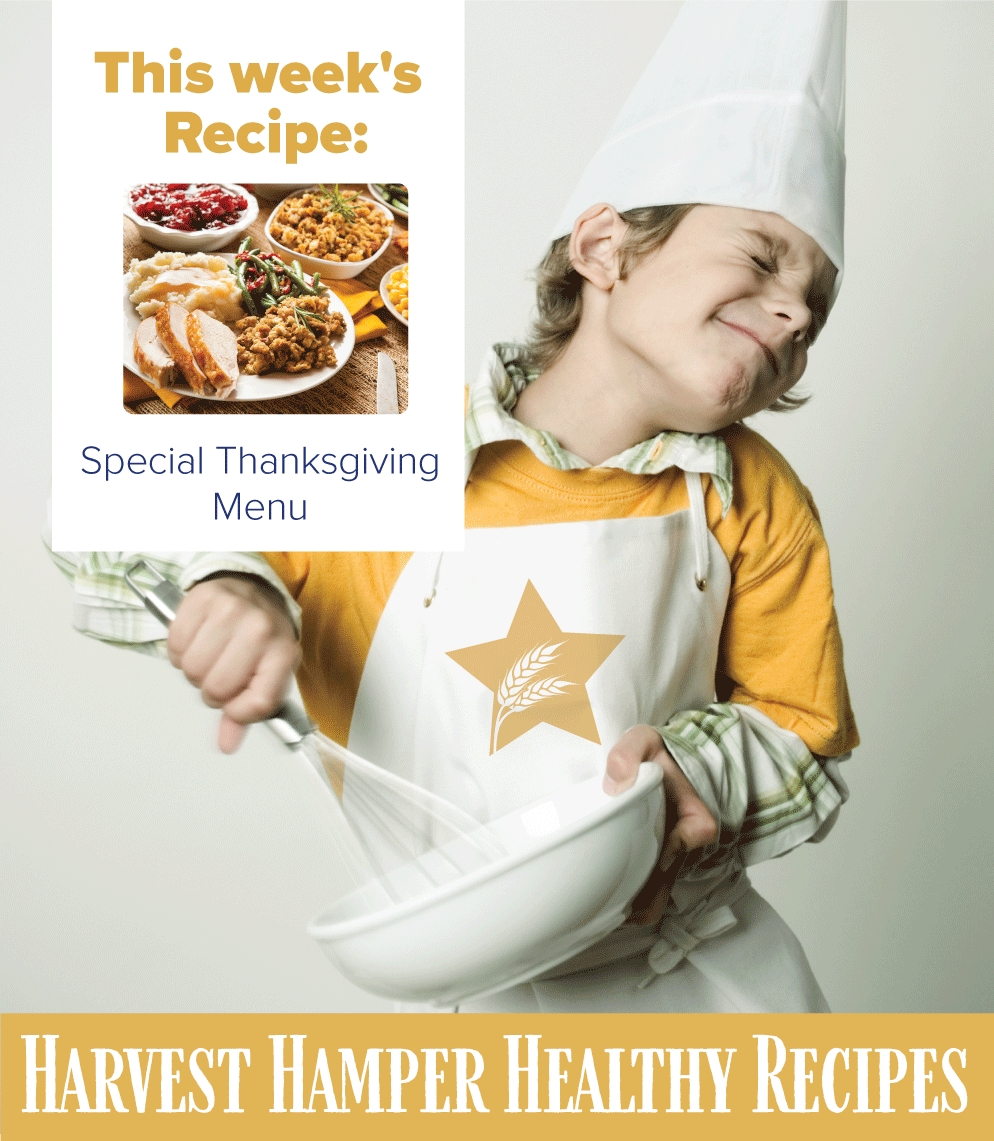 harvestmanitoba's tweet photo. This week's Harvest Healthy Hamper Recipe is our Special #Thanksgiving Menu: https://t.co/RXQNrqNd63

Join the #SundaySupperClub for this holiday menu and many more recipes here: https://t.co/JNipkXvdPg #HarvestStars https://t.co/rkNPXmbOHP