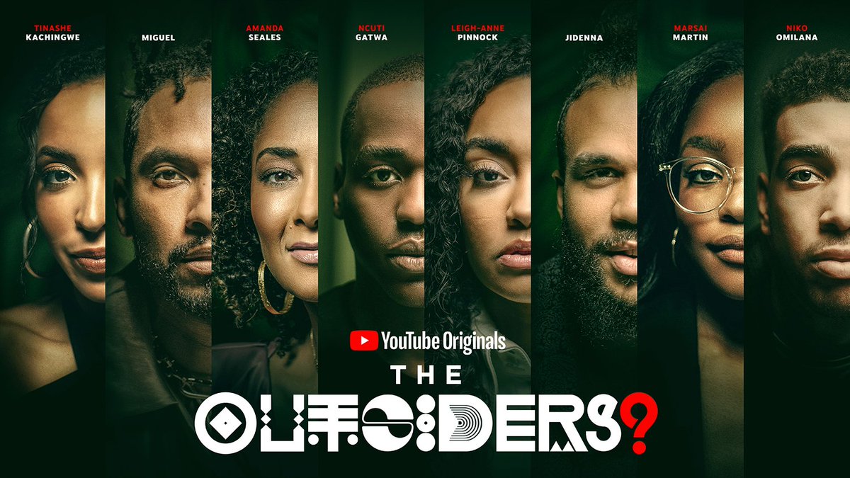 BFI's tweet photo. #BFIAtHome presents The Outsiders? + Q&amp;A 

Join YouTube creators @CampbellAddy, @theslumflower, @vernonfrancois, @artistSimonF and more as they discuss this new series that paints an unfiltered picture of life in today’s society as a person of colour 

Sat 2 Oct | BFI Youtube https://t.co/N5MJBKHABp