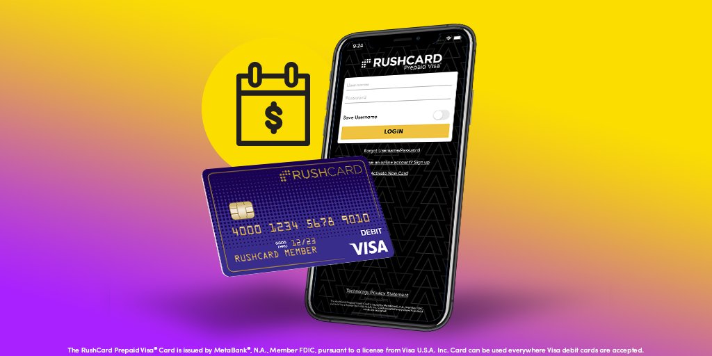 RushCard on Twitter "Rent might be due, but we’re not tripping. With