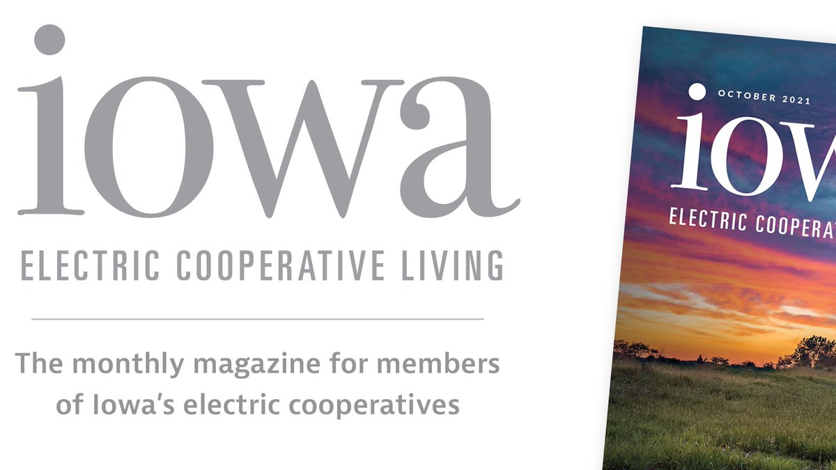 Living with Energy in Iowa magazine is now Iowa Electric Cooperative Living! We're thrilled to debut our rebrand during National Co-op Month in October. Check out the new look on our website at ieclmagazine.com. Print issues will drop in the mail next week!