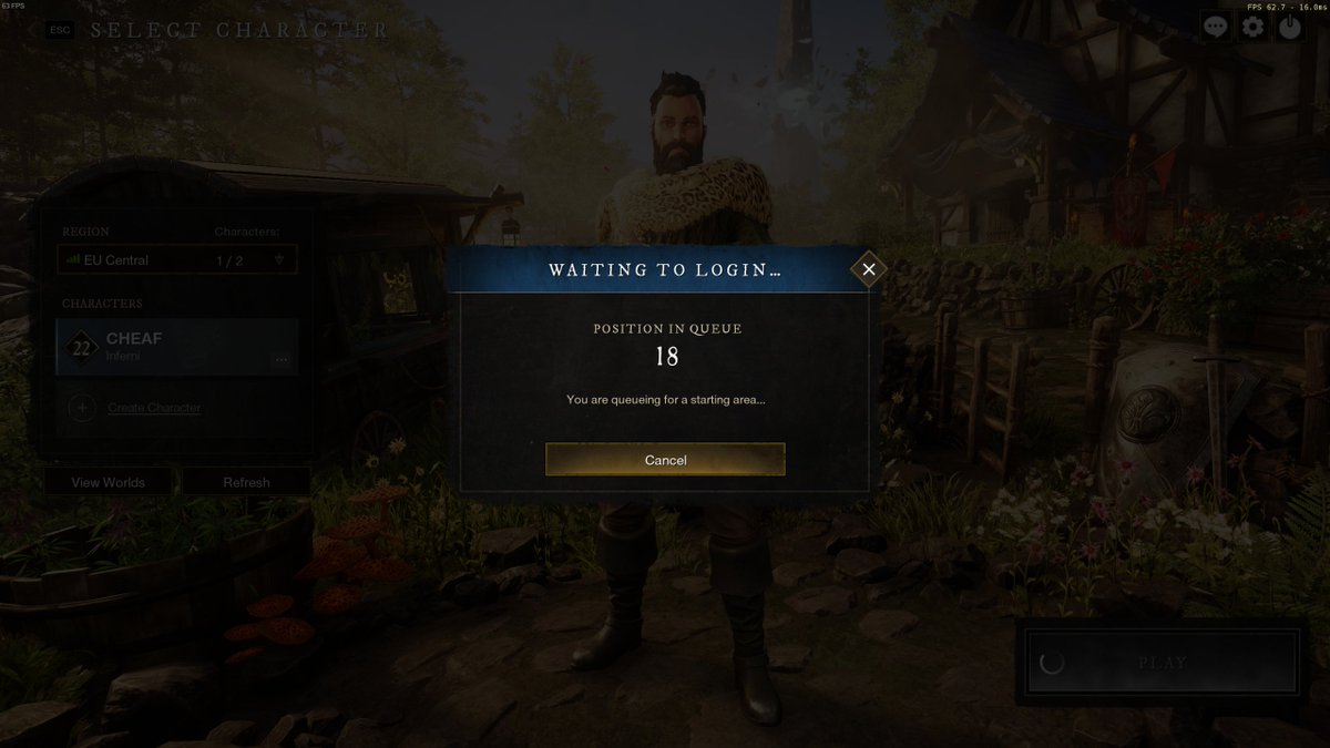H3liwr's tweet photo. @playnewworld queue not moving at all?? https://t.co/HcUu6T5uyY