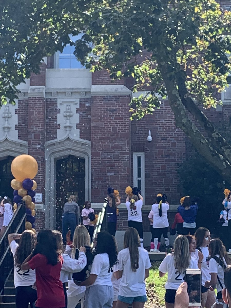 A beautiful day for our outdoor pep rally. Let’s go OB!! #OBENempowers