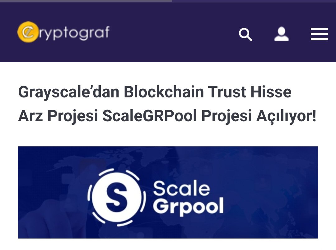 scalegrpool.com/register/612b7…

Referans Linki ile ScaleGRPool projesine kayıt olabilirsiniz! #USDtether #prelaunch #blockchain