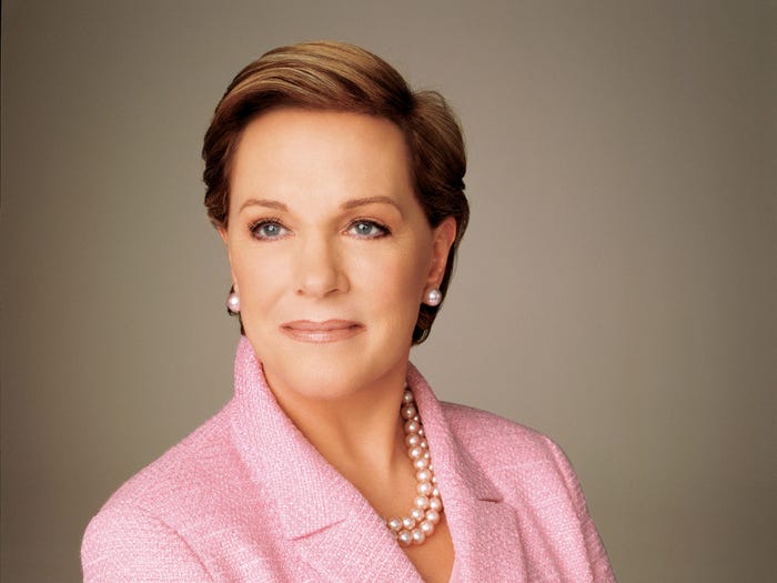 Happy Birthday to the one and only, the forever incomparable, DAME JULIE ANDREWS 