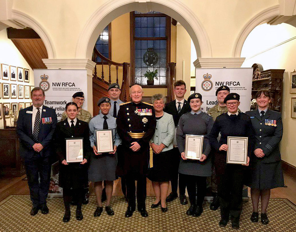Congratulations to Sgt Reese Dalugdugan who was invested yesterday as one of two Lieutenant Governor’s Cadets in the IOM, and to Cpl Archie Skelding who received the Certificate of Meritorious Service for Cadets #IsleofMan #AirCadets
<a href="/ComdtAC/">Commandant RAF Air Cadets</a> <a href="/MerseysideWing/">Merseyside Wing</a> <a href="/aircadets/">RAF Air Cadets</a>