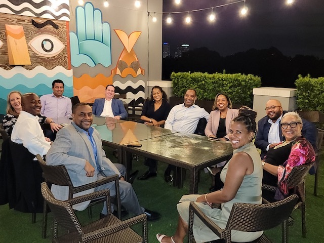 DISCO's Kevin Flynn and Charisa Bell had a great discussion at the <a href="/foundation_acc/">ACC Foundation</a> Tampa's dinner discussion series on diversity and inclusion as it relates to in-house counsel/outside counsel relationships. Thank you to Stephen A. Liverpool at Raymond James Bank for hosting.