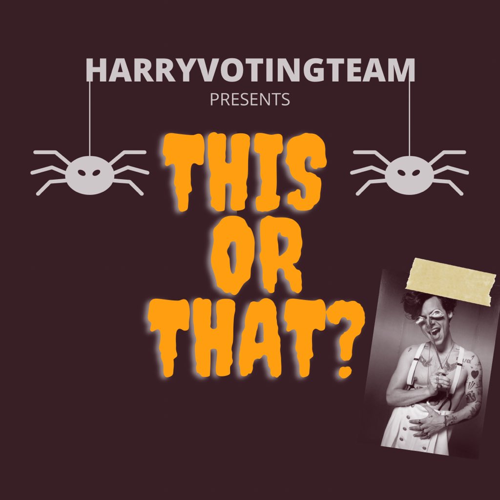 harryvotingteam's tweet photo. Hello welcome to our kick off party for #Hoctober.
We’re going to play a game of this or that (Harry song edition)
Rules : Two options will be provided and you will quote with whichever one you choose ! https://t.co/vX0Py6WxT9