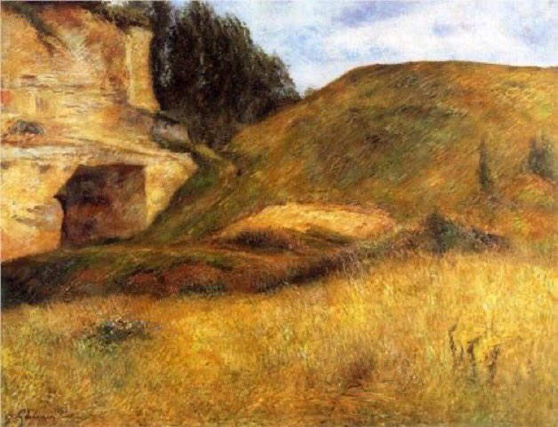 franch_laura's tweet photo. Los colores del otoño inspiraron a pintores como Gauguin, Van Gogh, Cézanne, Klimt, Rusiñol o Sorolla. 

Yo me quedo con todos.

👇🏻Abro hilo con paisajes otoñales salidos de algunas de las míticas paletas. Empiezo por Paul Gauguin (Paris, Francia, 1848 - Autona, Polinesia, 1903). https://t.co/fVlPqOOlxH
