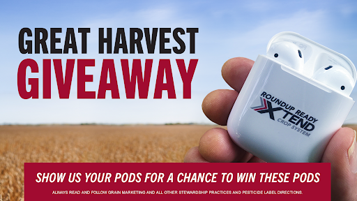 RRXtend's tweet photo. #AgTwitter, show us your photos for a chance to win a portable charger &amp; hat (up to 100 entrants) AND be entered into a drawing to win WIRELESS EARBUDS! 
How to enter:

👉Follow @RRXtend
🔁 this post
Reply to this post with a soybean #harvest21 📸 using #giveaway and #sweepstakes https://t.co/IpttpWjMoF