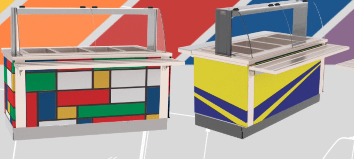 TotalSourceFood's tweet image. Can you imagine one of these stunning, eye-catching counters in your foodservice operation? 

Have a closer look at the Multiteria M-Power line:

hubs.la/H0XRnPt0

#multiteria #cafeteriaequipment #foodservice #foodservicestrong #foodserviceequipment