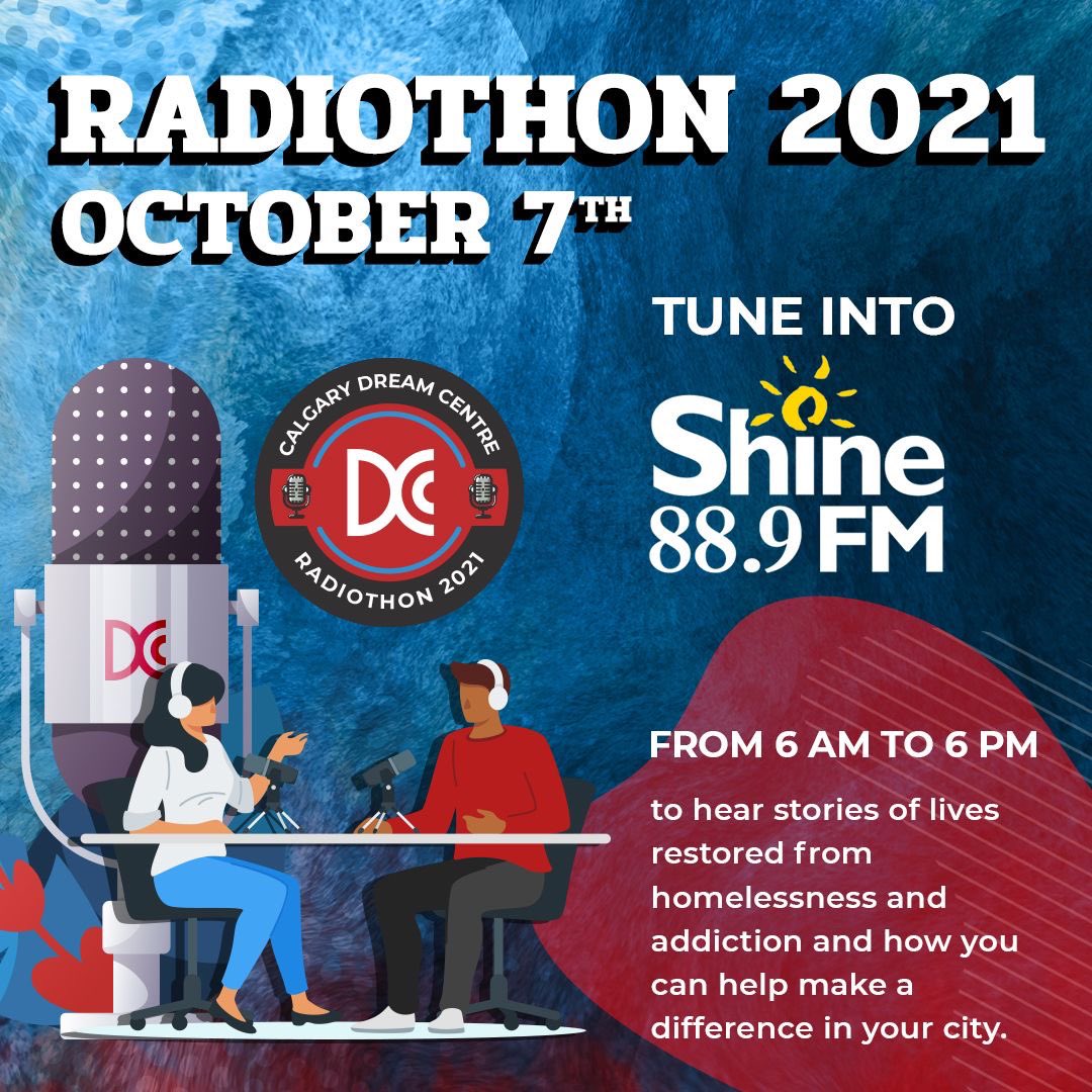 We cannot wait for our RADIOTHON event next Thursday! Join us on 88.9 Shine FM from 6AM to 6PM MST on October 7th, 2021 to hear our client stories! You will be uplifted and filled with hope--believe us, you won't want to miss it! 

We hope you'll join us and tune in!
