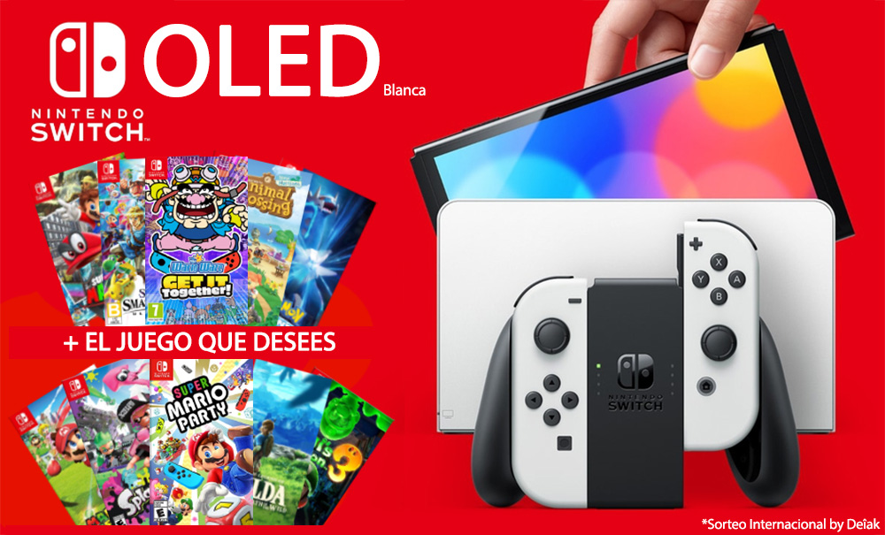 Deiakz's tweet image. ⚠🔥 SORTEO NINTENDO SWITCH OLED + JUEGO 🔥⚠
1 año mas quiero agradeceros por tan increíble apoyo!! Sois lo mas! 
- Internacional, sin condiciones raras. Solo Seguirme en redes.
- Follow + RT ❤🙃
#SorteoSWITCHOLEDbyDeiak
Mas info aquí:
gleam.io/mumys/-sorteo-…