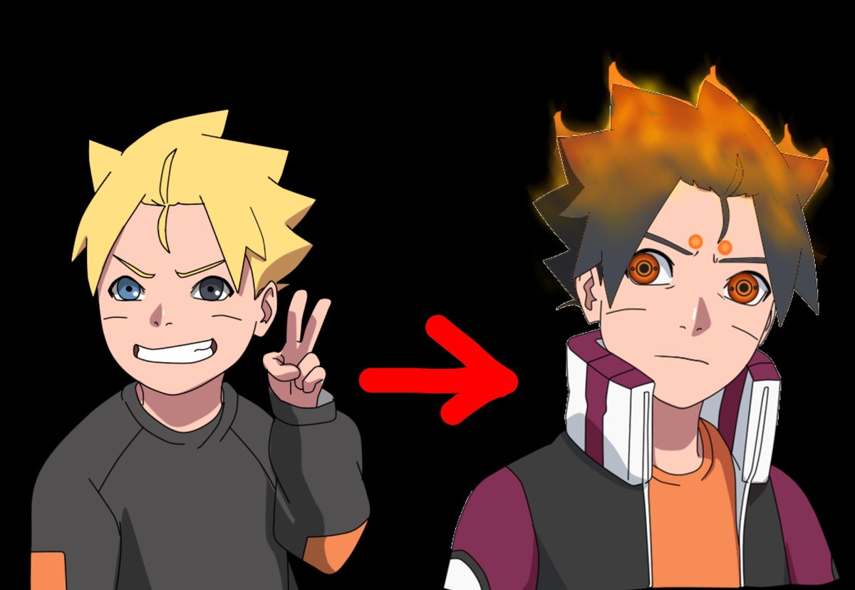 Saruto Uzumaki by Pumiih  Uzumaki boruto, Boruto, Naruto comic