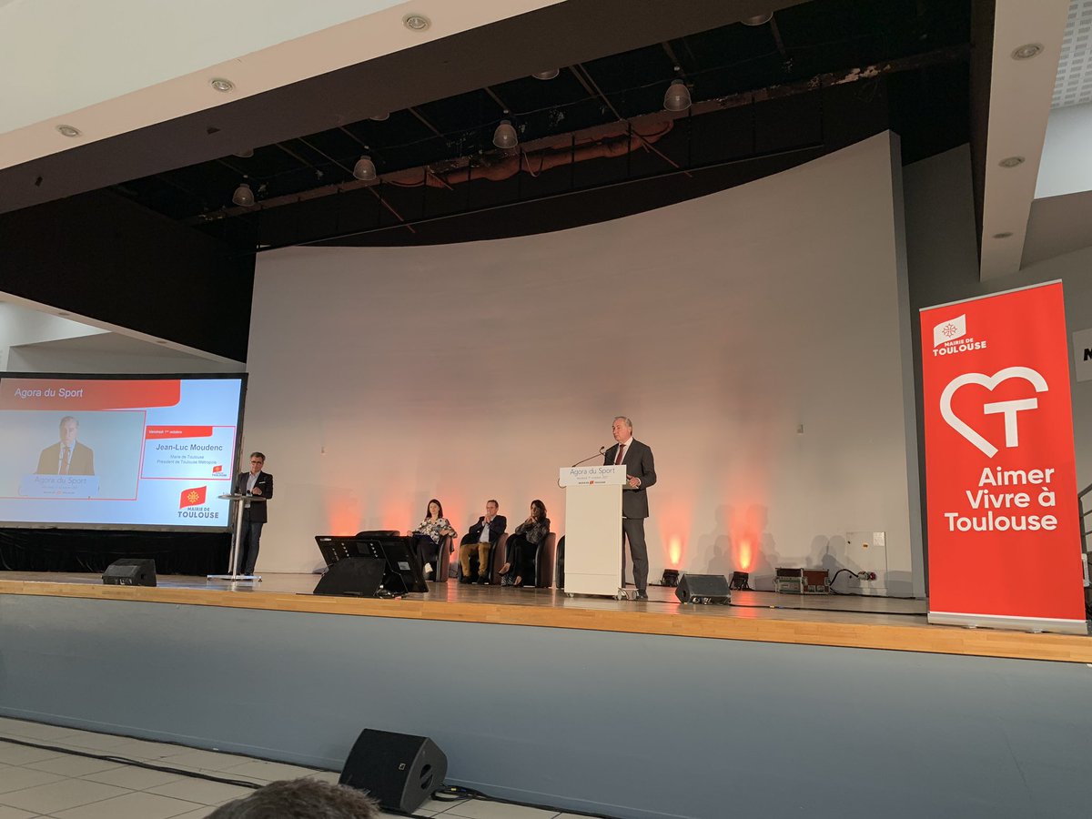 Nous sommes présents à l’Agora du Sport organisé par la mairie de <a href="/Toulouse/">Toulouse - Mairie et Métropole</a> en présence de Monsieur le maire <a href="/jlmoudenc/">Jean-Luc Moudenc</a>, <a href="/LArribage/">Laurence Arribagé</a>,  <a href="/juliepharamond/">Julie PHARAMOND</a> et <a href="/patrickbayeux/">Patrick Bayeux / Décideurs du sport</a>