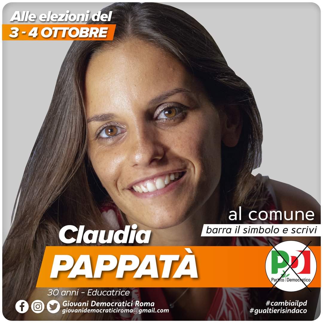 GD Roma ๐ช๐บ๐ฎ๐น๐ณ๏ธโ๐ (@gdroma_) on Twitter photo Volge al termine la campagna elettorale. Domenica e lunedรฌ saremo al fianco di <a href="/gualtierieurope/">Roberto Gualtieri</a>, e di tutti i nostri candidati al Comune e nei Municipi.
Sulla scheda azzurra barrate il simbolo del PD ed esprimete due preferenze. (uomo e donna)
#RomaRinasce Volge al termine la campagna elettorale. Domenica e lunedรฌ saremo al fianco di <a href="/gualtierieurope/">Roberto Gualtieri</a>, e di tutti i nostri candidati al Comune e nei Municipi.
Sulla scheda azzurra barrate il simbolo del PD ed esprimete due preferenze. (uomo e donna)
#RomaRinasce