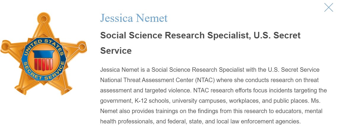 Ohio_OHS's tweet image. We are excited for next week's Virtual Safety Summit! October 7 Keynote – Jessica Nemet, Social Science Research Specialist with the US Secret Service National Threat Assessment Center (NTAC) will be doing a presentation on Preventing Targeted School Violence.