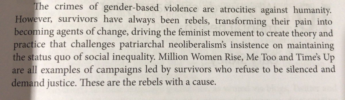 Next chapter in #DropTheDisorder is one I’ll want my daughter to read. @AkimaThomas talks about female resistance, rebellion, resilience & recovery. Incredible last paragraph: