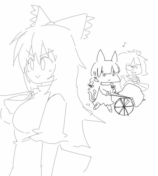 いつも一人で東方描いてるんだけど一緒に描いてくれた人イタヨー
多分外人さん…!
パチェ可愛すぎか! 