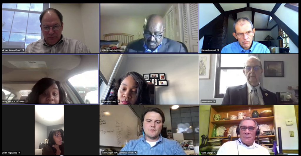 Peter Doliber, CEO of the Alliance of Massachusetts YMCAs, testified in front of the Joint Committee on Ways and Means on the needs of YMCAs in MA