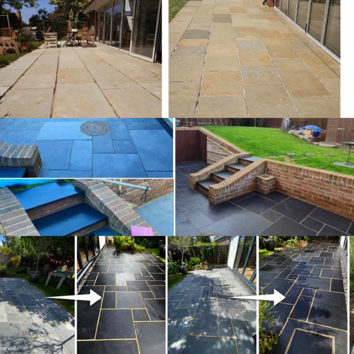 Wow! Check out these amazing before and after pictures from our Enhance &amp; Restore Limestone Sealer!! As you can see, you won’t be disappointed with the results! For more information follow the link in our bio and head over to the Outdoor Range! universealsealants.co.uk/shop/outdoors/…