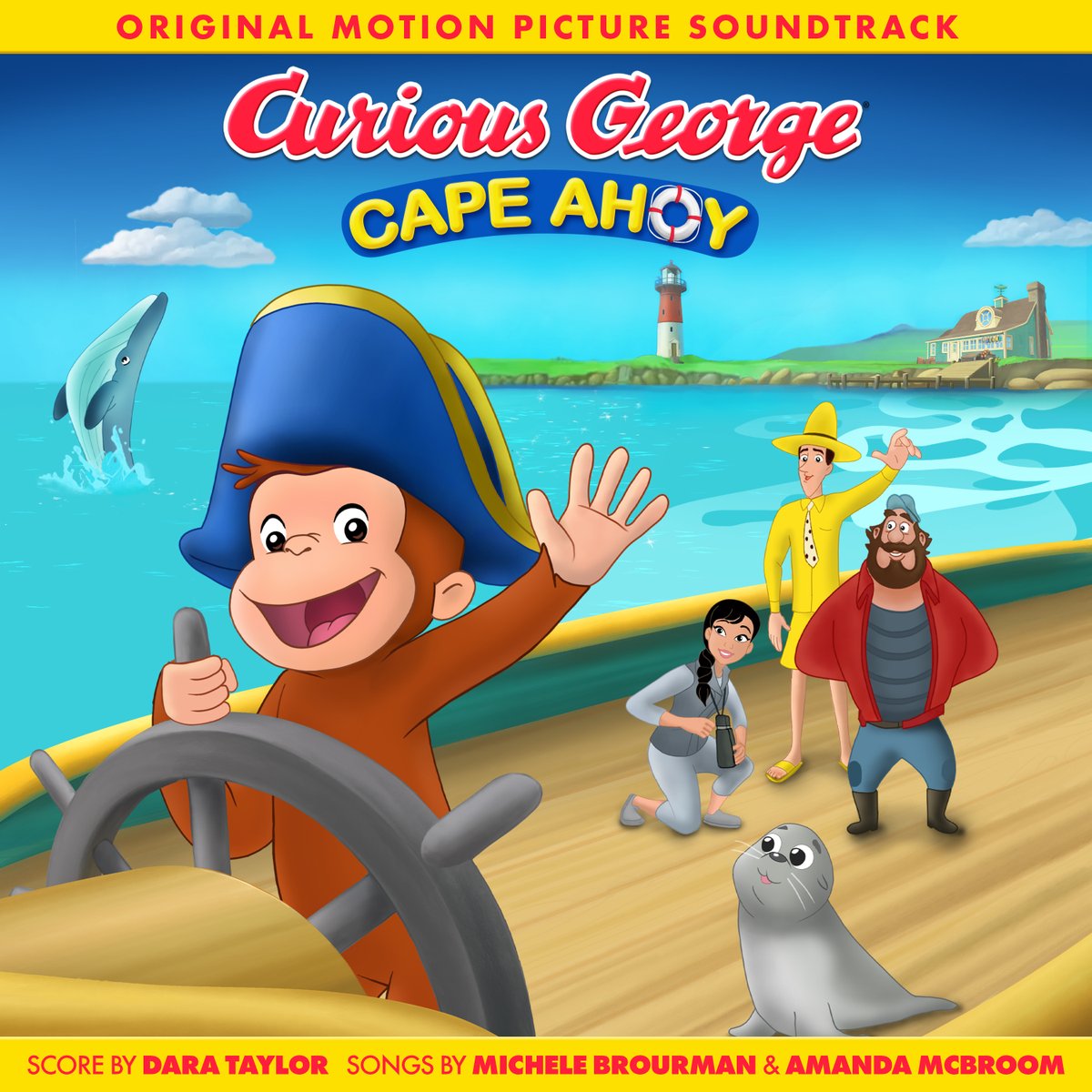 The soundtrack to #CuriousGeorgeCapeAhoy is out now, featuring songs by franchise songwriters @MicheleBrourman & @AmandaMcBroom1 and score by composer @DaraTaylorMusic!
backlotmusic.ffm.to/curiousgeorge6