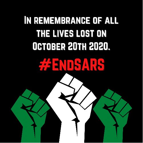 Let us not forget.
#EndSARS