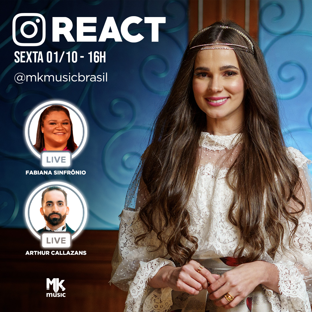 MKMusicBrasil's tweet photo. Dia 05/10 é o lançamento da nova música da @EuriceMk, "Pode Crer", nas plataformas digitais e no YouTube. E, hoje, @fabisinfronioof e @arthurcallazans vão conferir o clipe em primeira mão, às 16h, em uma Live React no Instagram da MK Music.
#MKMusic #EuriceDiniz #PodeCrer https://t.co/BE9K3rBMFb