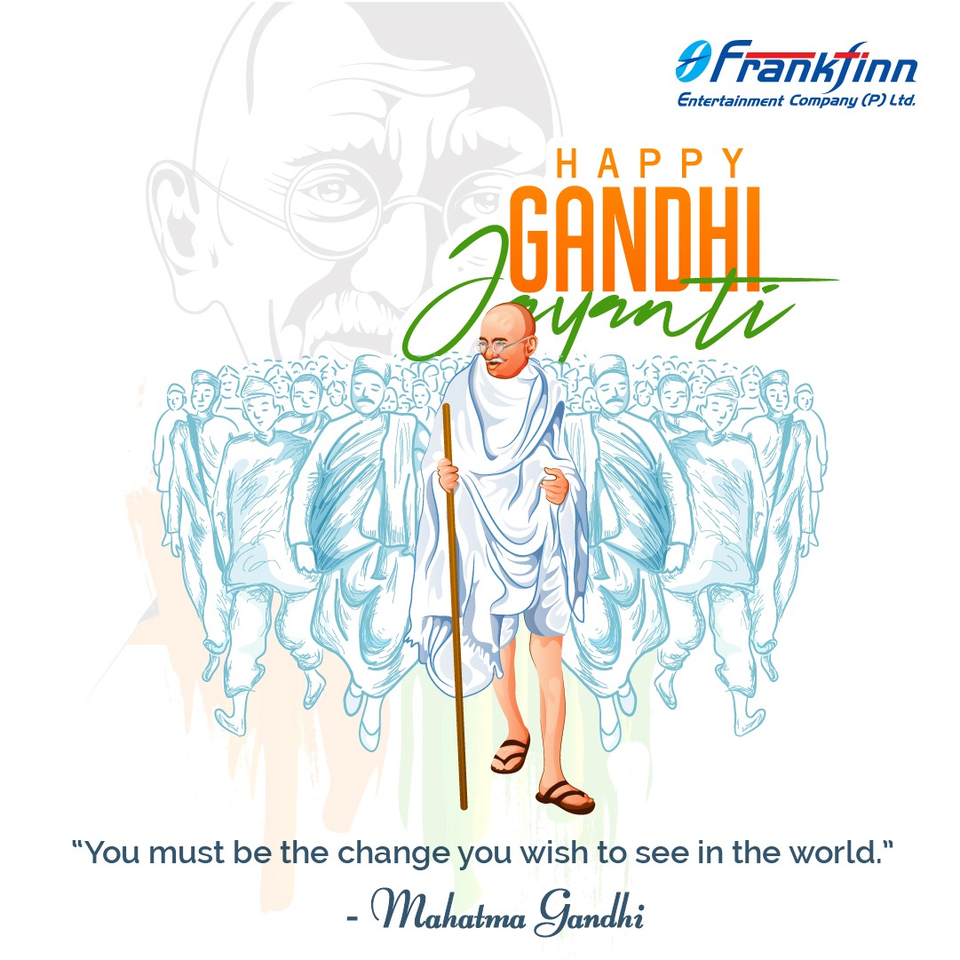Frankfinn_Ent's tweet photo. The best way to find yourself is to lose yourself in the service of others. Paying our homage to the Father of Nation.
#HappyGandhiJayanti

#FECPL #India #DoOrDie #MahatmaGandhi #FatherofNation #GandhiJayanti2021 #Gandhiji #JourneytoFreedom #Truth #Gratitude https://t.co/nxoygiQVnh