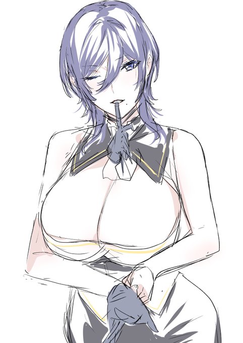 谷間に手袋しまってそう 