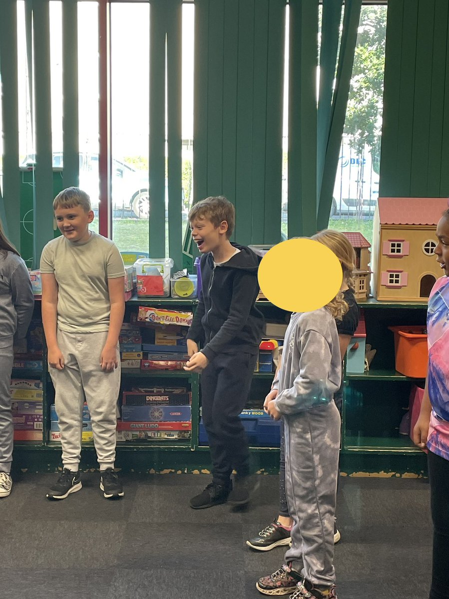 mrsgmorrison1's tweet photo. This week in creativity we have been developing characters for our own stories with some drama games using expression, role play, tone and accents in our voices. @Kirkhill_School #creativity https://t.co/P0NqZYg0iv