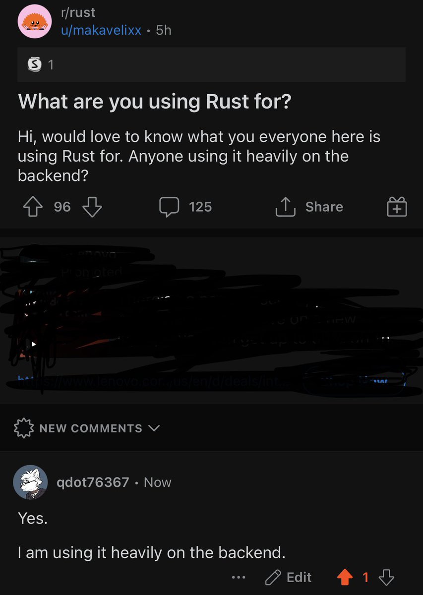 how am i still allowed on r/rust