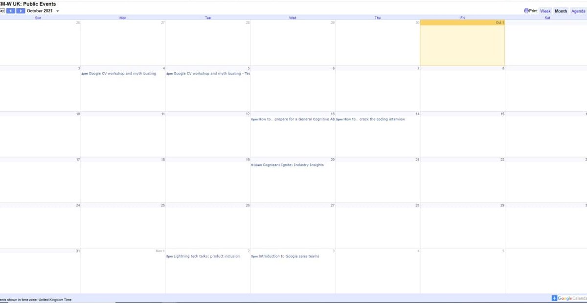 Our calendar is busy with lots of interesting events! Subscribe to our Google calendar to make sure you don't miss them!

Click on the plus button (lower right corner) to add it to your Google Calendar. 

calendar.google.com/calendar/embed…
